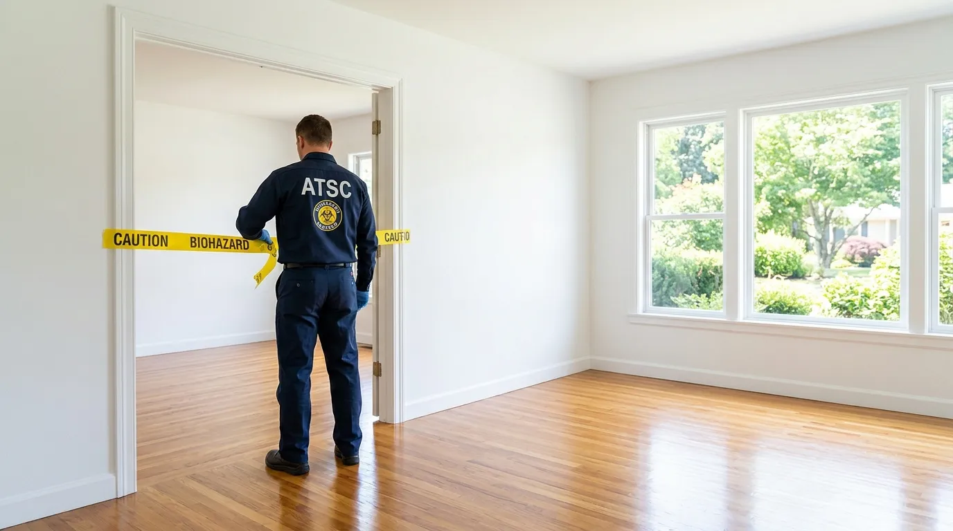 Certified biohazard cleanup crew performing Crime Scene Cleanup in Kaneohe